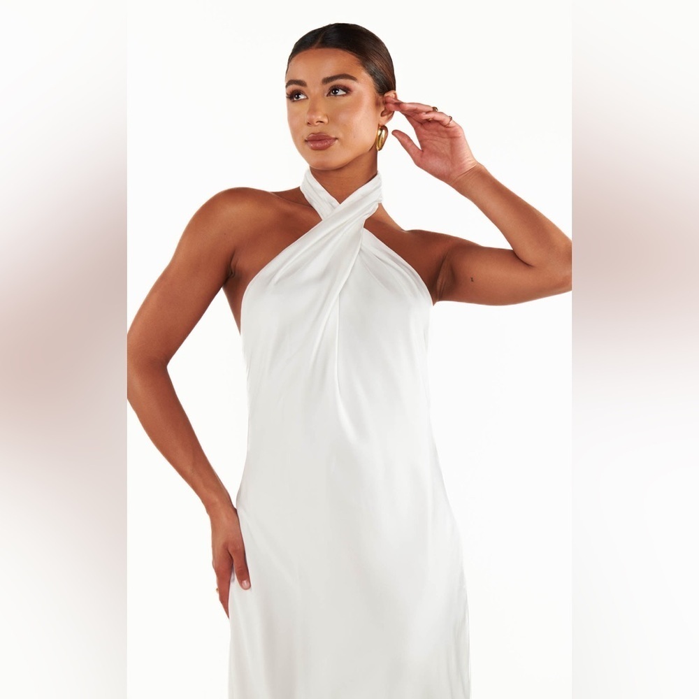 Show Me Your MuMu Jasmine Halter Midi Dress - Picture 5 of 7